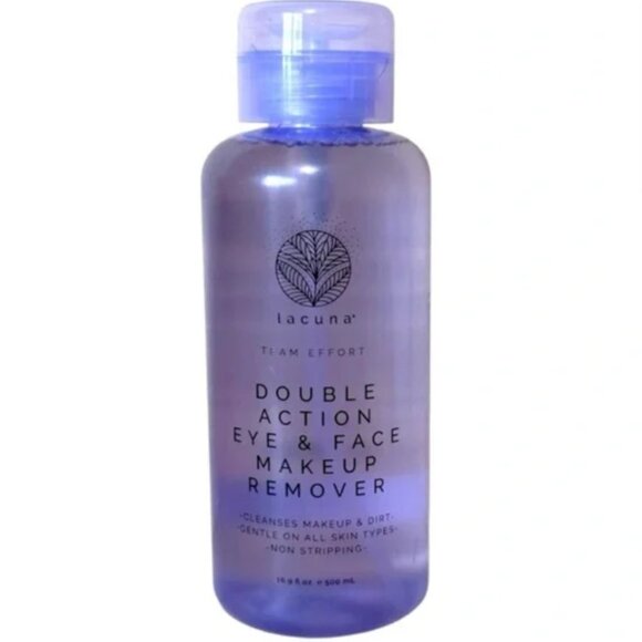 Lacuna Other - Lacuna Team Effort Double Action Eye & Face Makeup Remover NEW